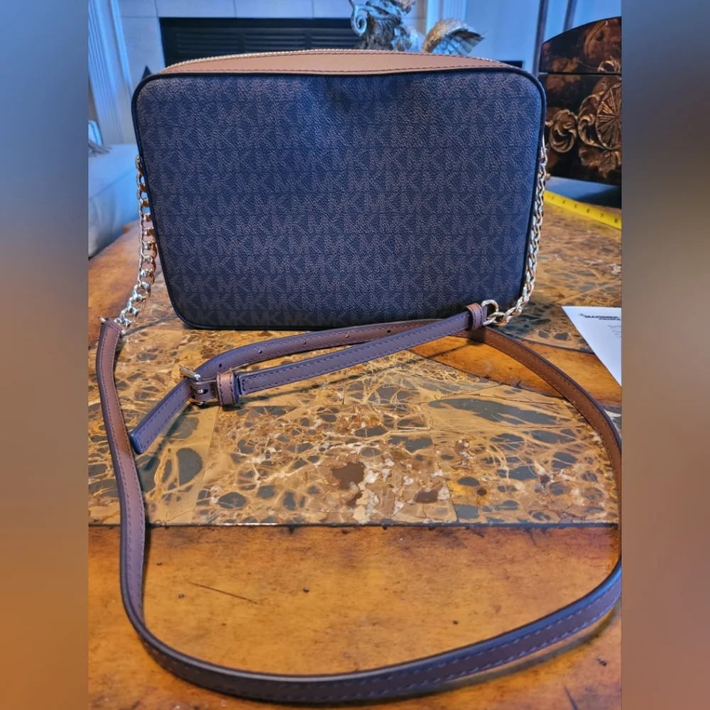 Michael Kors Brown Crossbody Bag. NWOT - Picture 3 of 11
